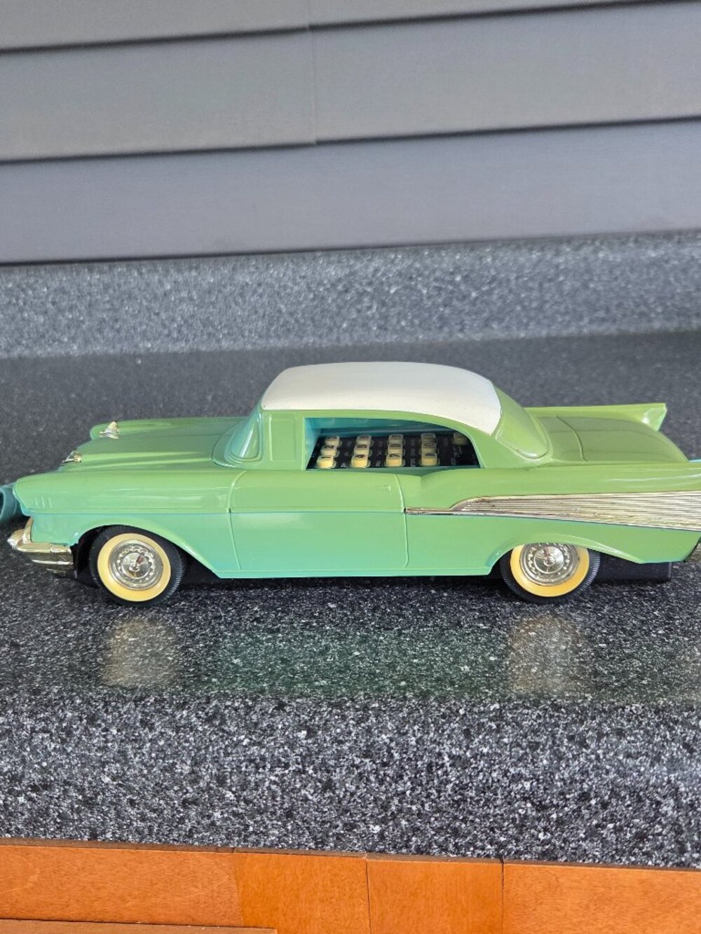 1957 Chevy Bel Air Push Button Telephone Tested & Working with Cord
